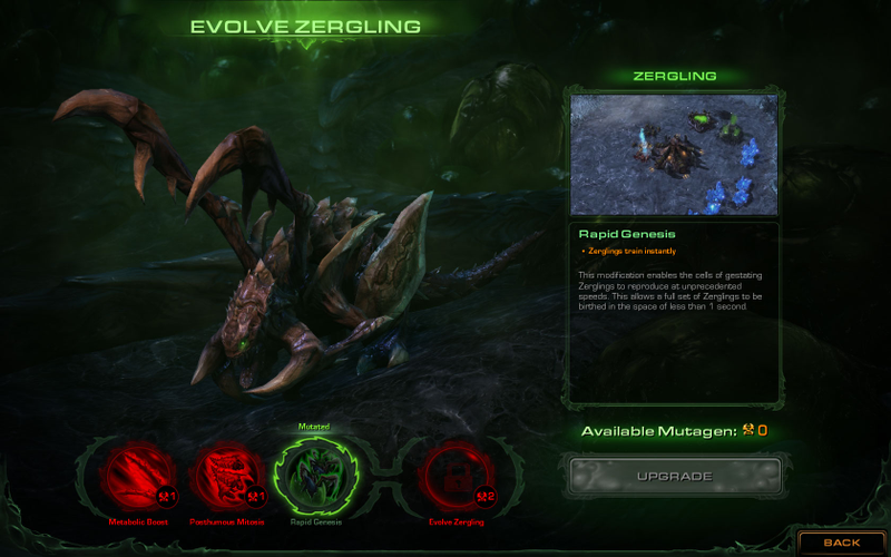 Illustration for article titled New StarCraft II: Heart of the Swarm Screen Shots, Annotated For Your Pleasure
